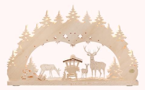 3D-Lichterbogen "Wald"