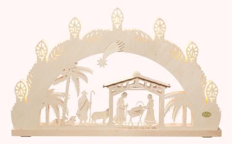 3D-Lichterbogen "Christi Geburt"