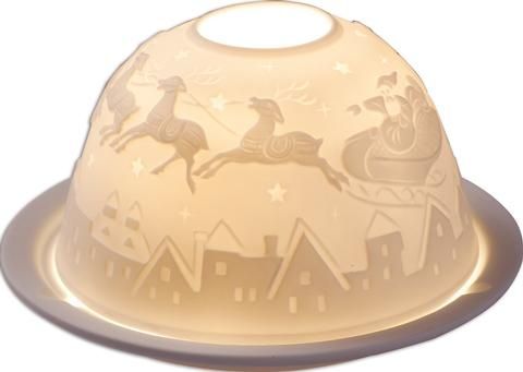 Dome-Light "Weihnachtsm.m.Rentier"