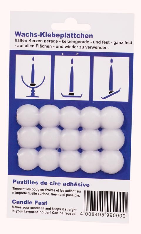 Wachsklebeplättchen