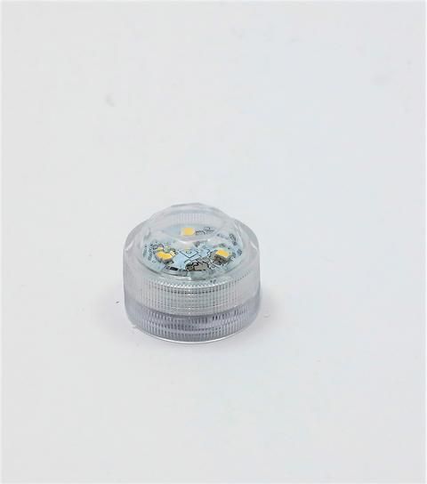 Power-Teelicht mit 3 LED, warmweiß