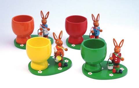 Eierbecher mit Hase