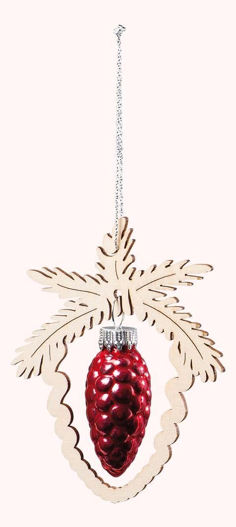 Baumbehang aus Holz, natur