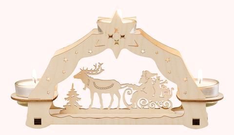 Leuchter Weihnachtsmann