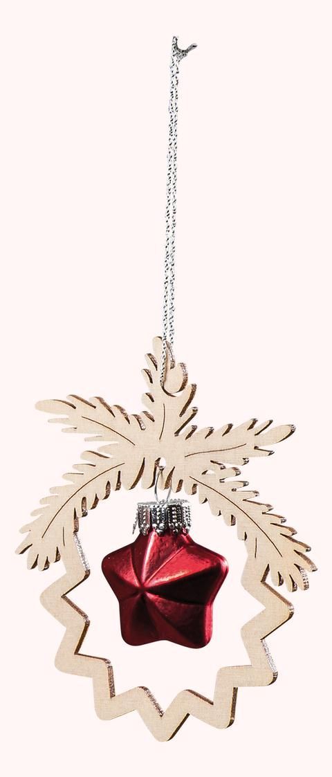 Baumbehang aus Holz, natur