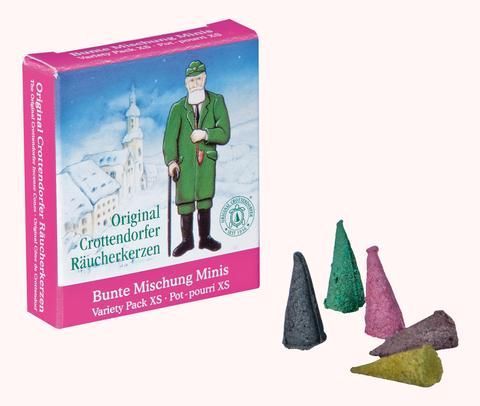 Räucherkerzen-Mini "Bunte Mischung" im Display