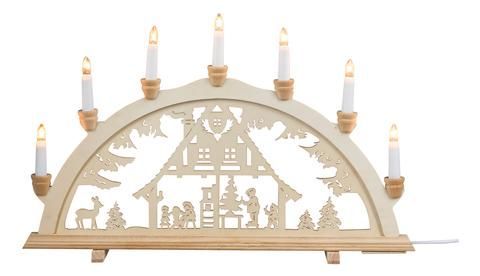 Lichterbogen-LED "Waldhaus"